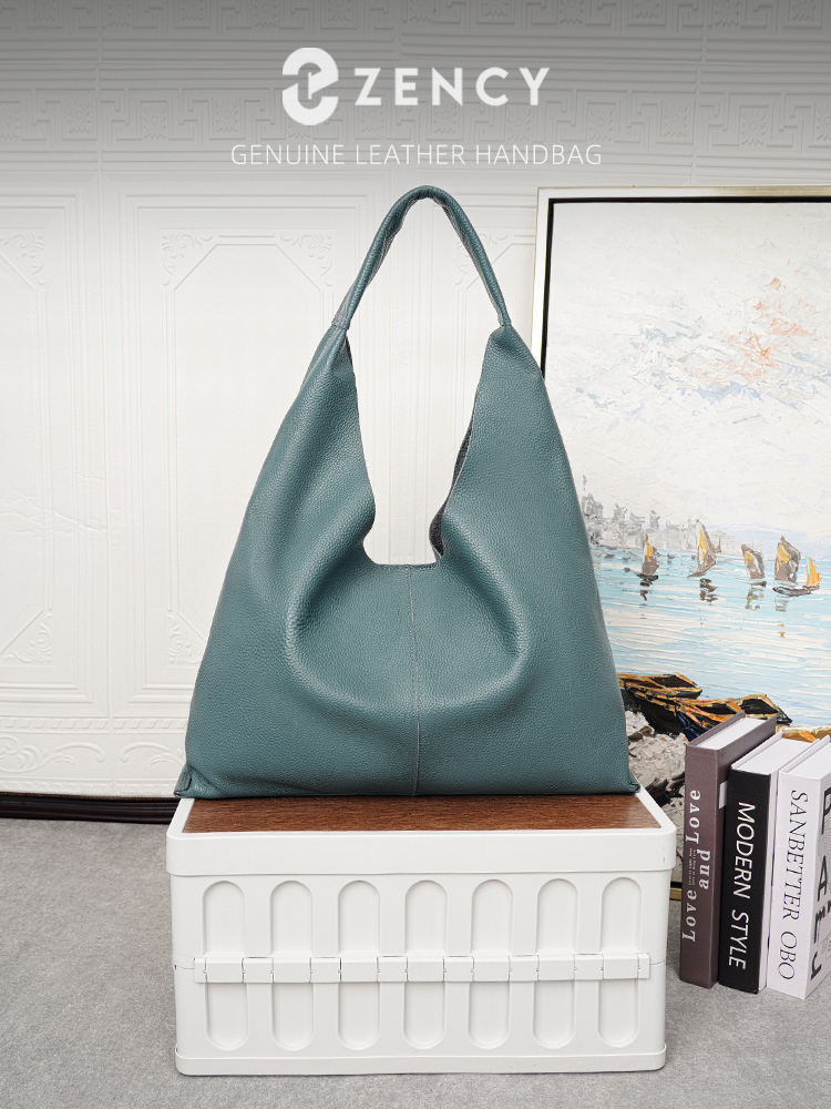 Luxury Bags Tote - Bolso de mano grande de cuero