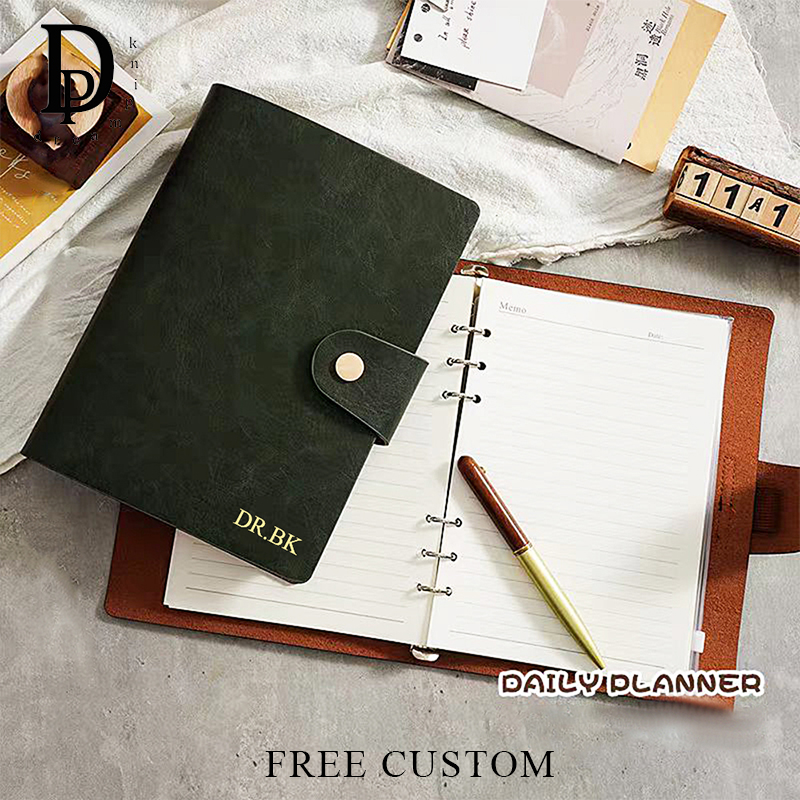 Luxury Bags Names - Cuaderno A5 de piel de vaca