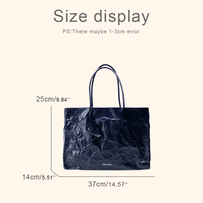 Bolsas de bolsas de papel kraf - Luxury Bags Tote reseña y precio