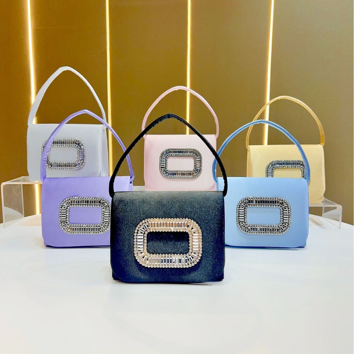 Mini bolso cuadrado de lujo pa - Luxury Bags Mini reseña y precio