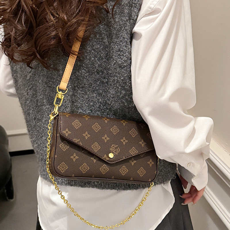 Bolso Bandolera con Estampado  - Luxury Bags Lv reseña y precio