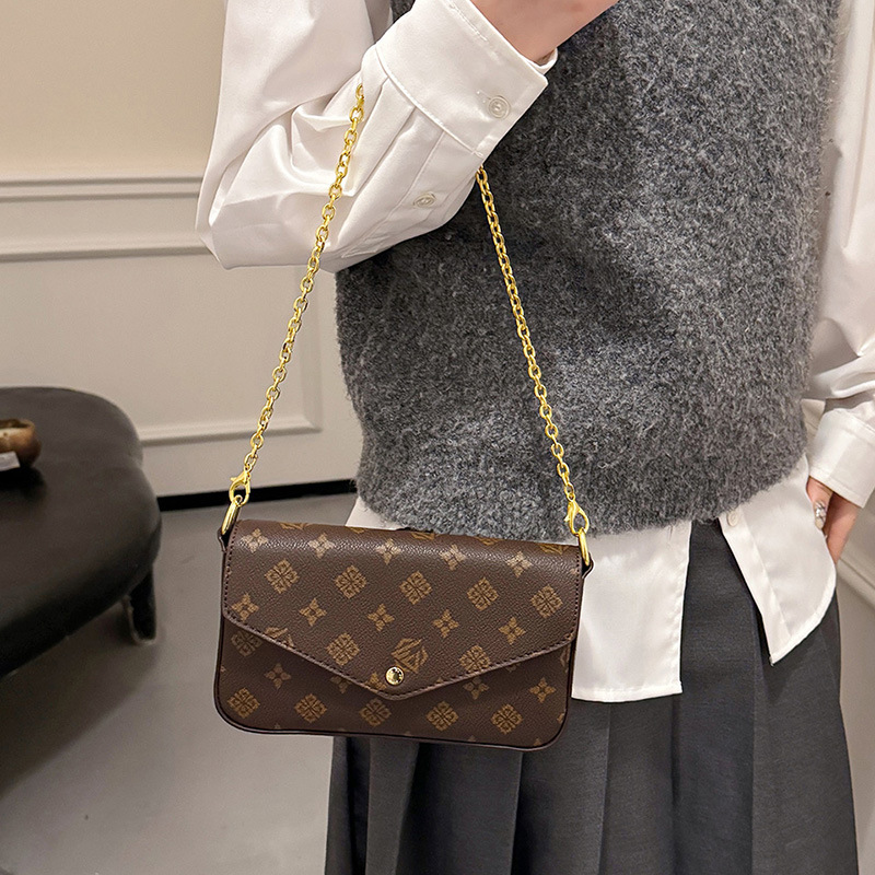 Bolso Bandolera con Estampado  - Luxury Bags Lv reseña y precio
