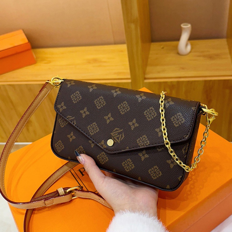 Bolso Bandolera con Estampado  - Luxury Bags Lv reseña y precio