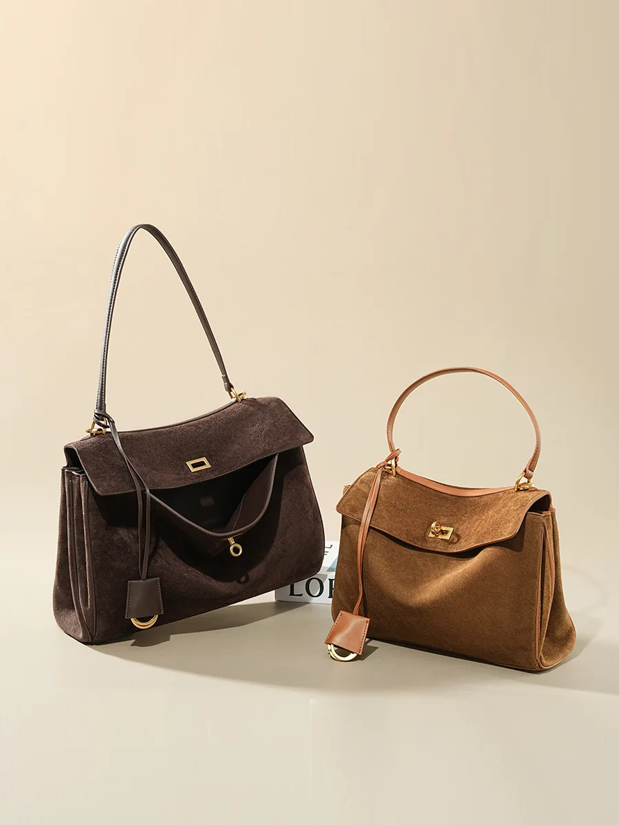 Bolso de Mano de Cuero Genuino - Luxury Bags Tote reseña y precio