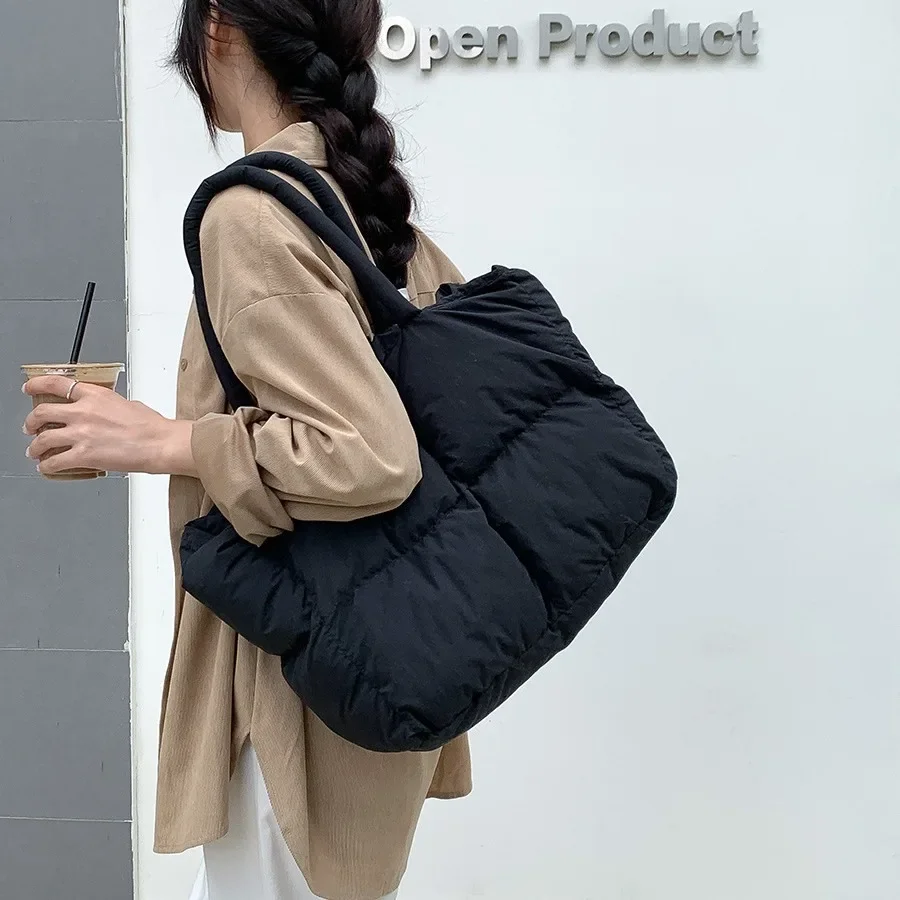 Bolso de mano acolchado de alg - Luxury Bags Tote reseña y precio