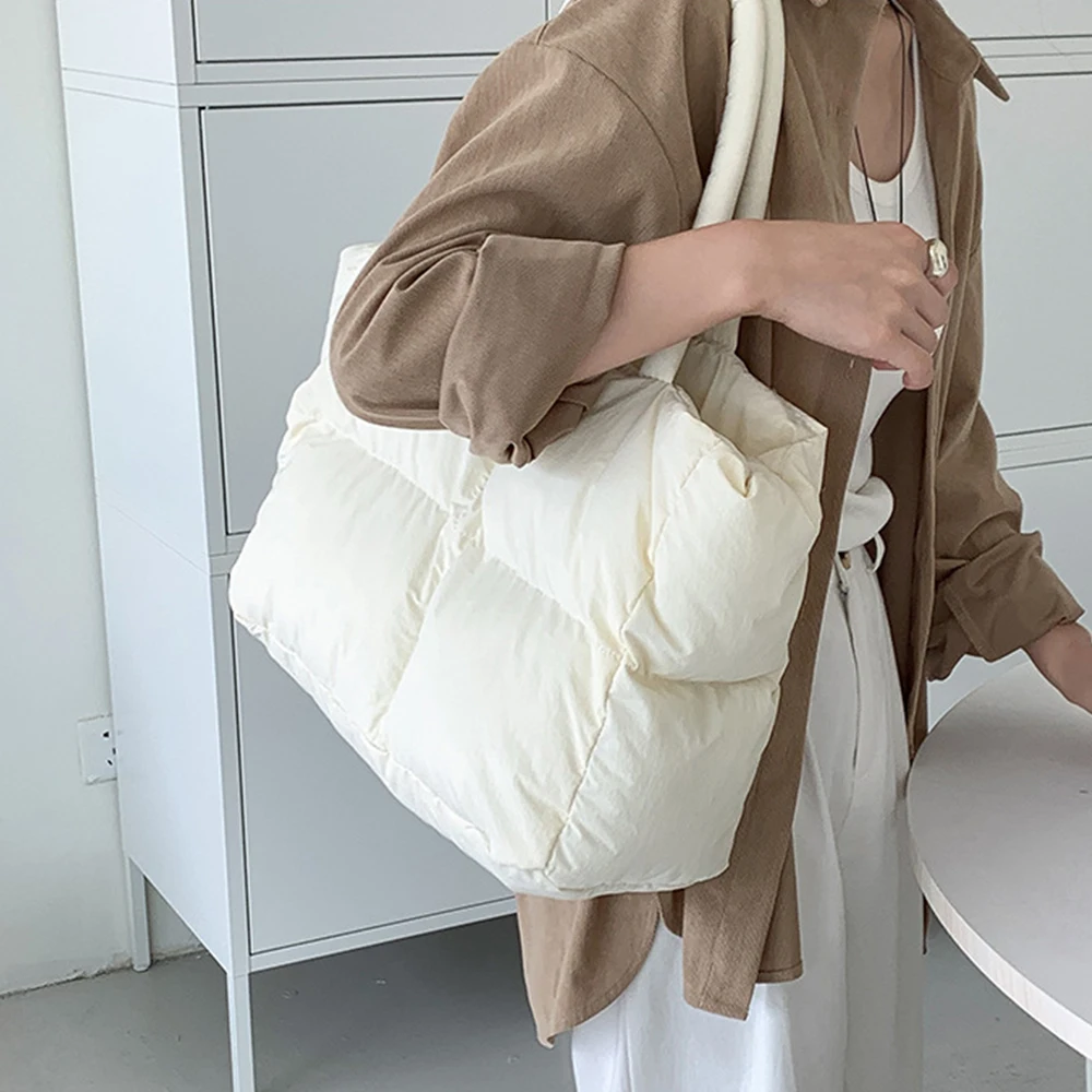 Bolso de mano acolchado de alg - Luxury Bags Tote reseña y precio
