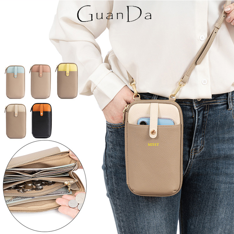 Bolso cruzado de cuero genuino - Luxury Bags Names reseña y precio
