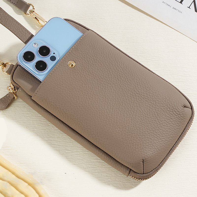 Bolso cruzado de cuero genuino - Luxury Bags Names reseña y precio