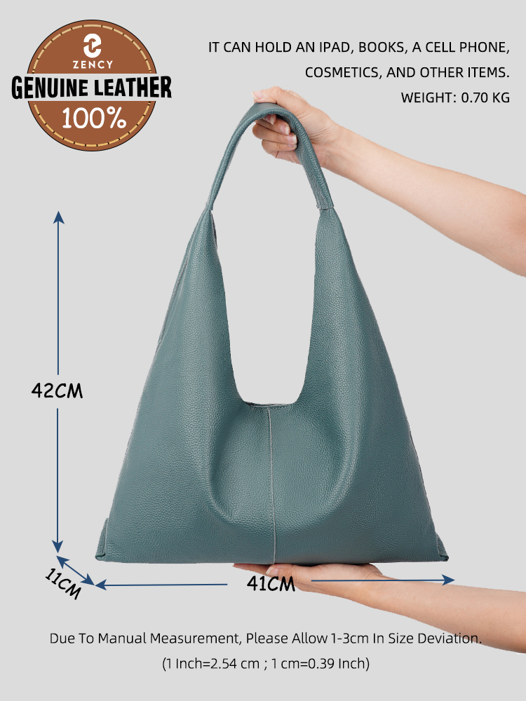 Bolso de mano grande de cuero  - Luxury Bags Tote reseña y precio