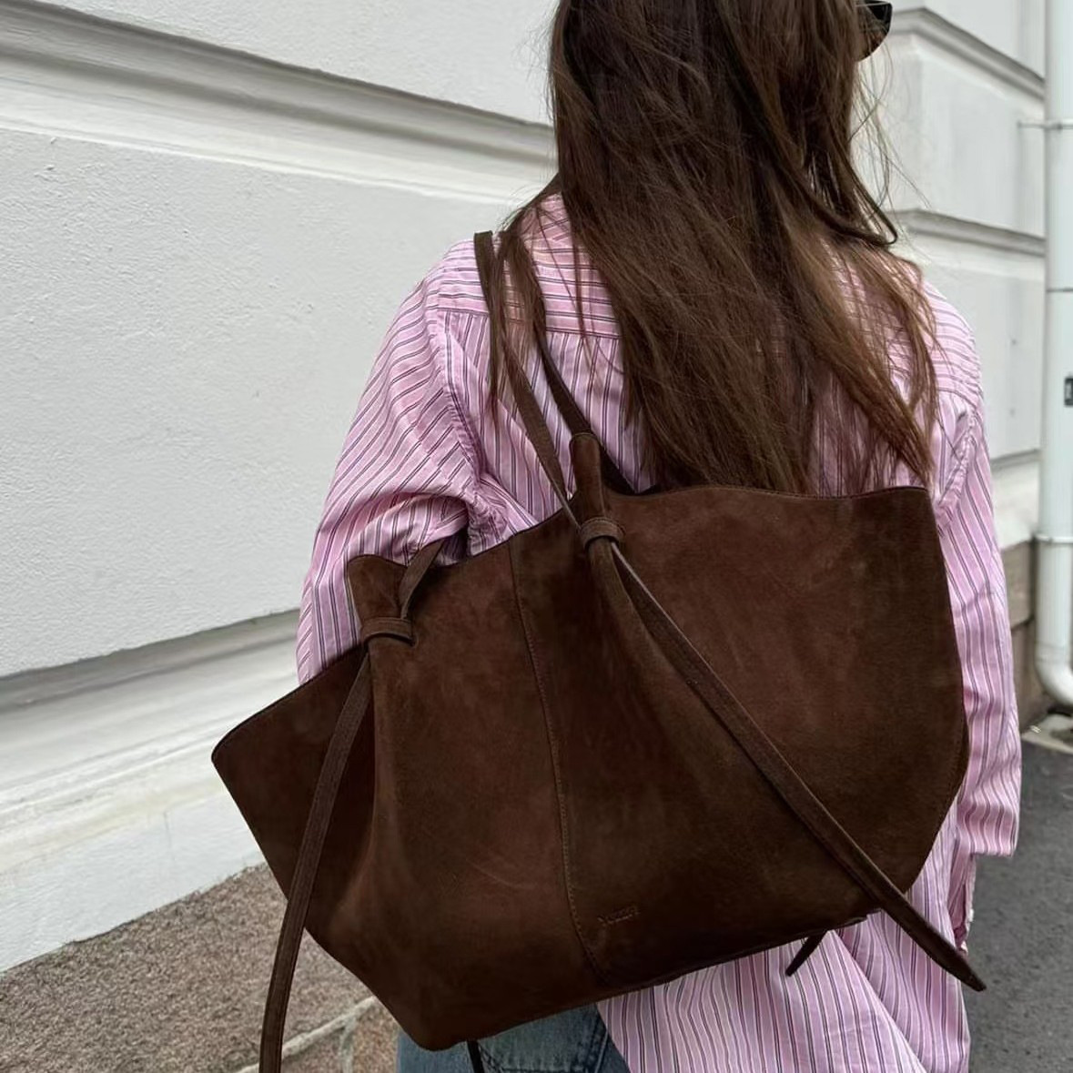 Bolsos de mano de gamuza sinté - Luxury Bags Names reseña y precio