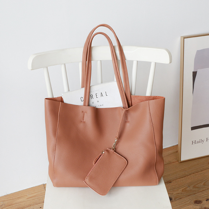 Bolso de mano de cuero genuino - Luxury Bags Tote reseña y precio