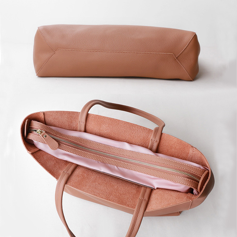 Bolso de mano de cuero genuino - Luxury Bags Tote reseña y precio