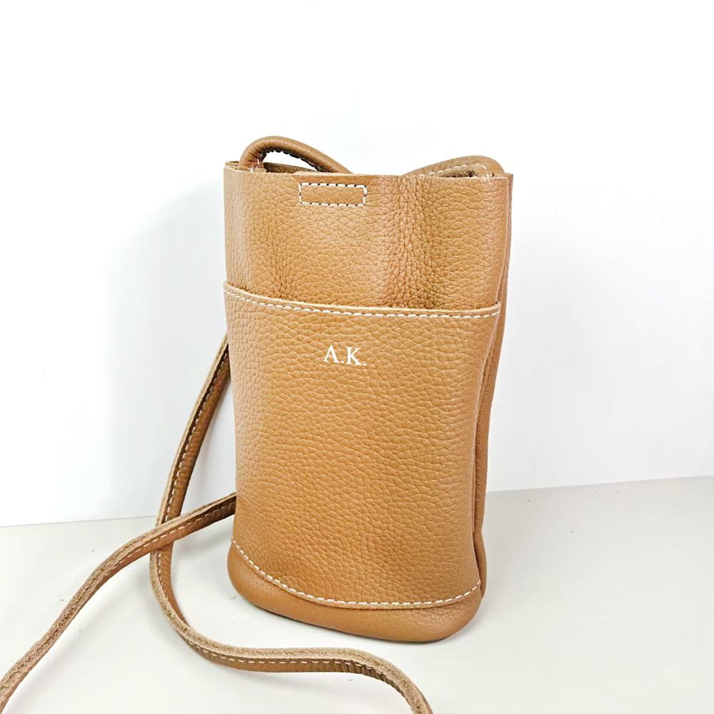 Bolso para teléfono de piel de - Luxury Bags Names reseña y precio